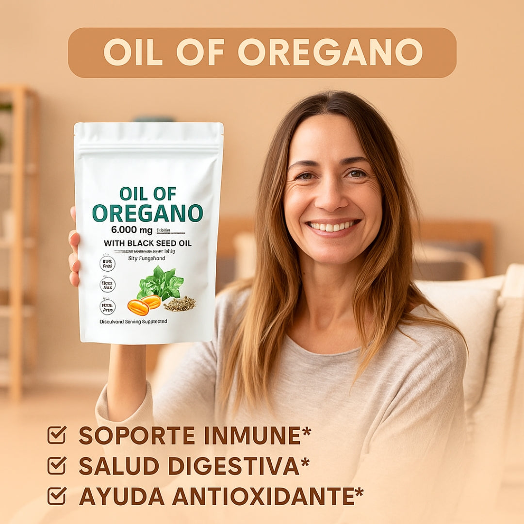 OREVIA™ Capsulas De Oregano Extra Puras