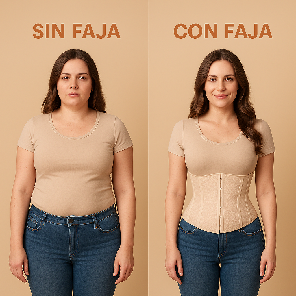 CurvaViva™ Faja Colombiana Corsé