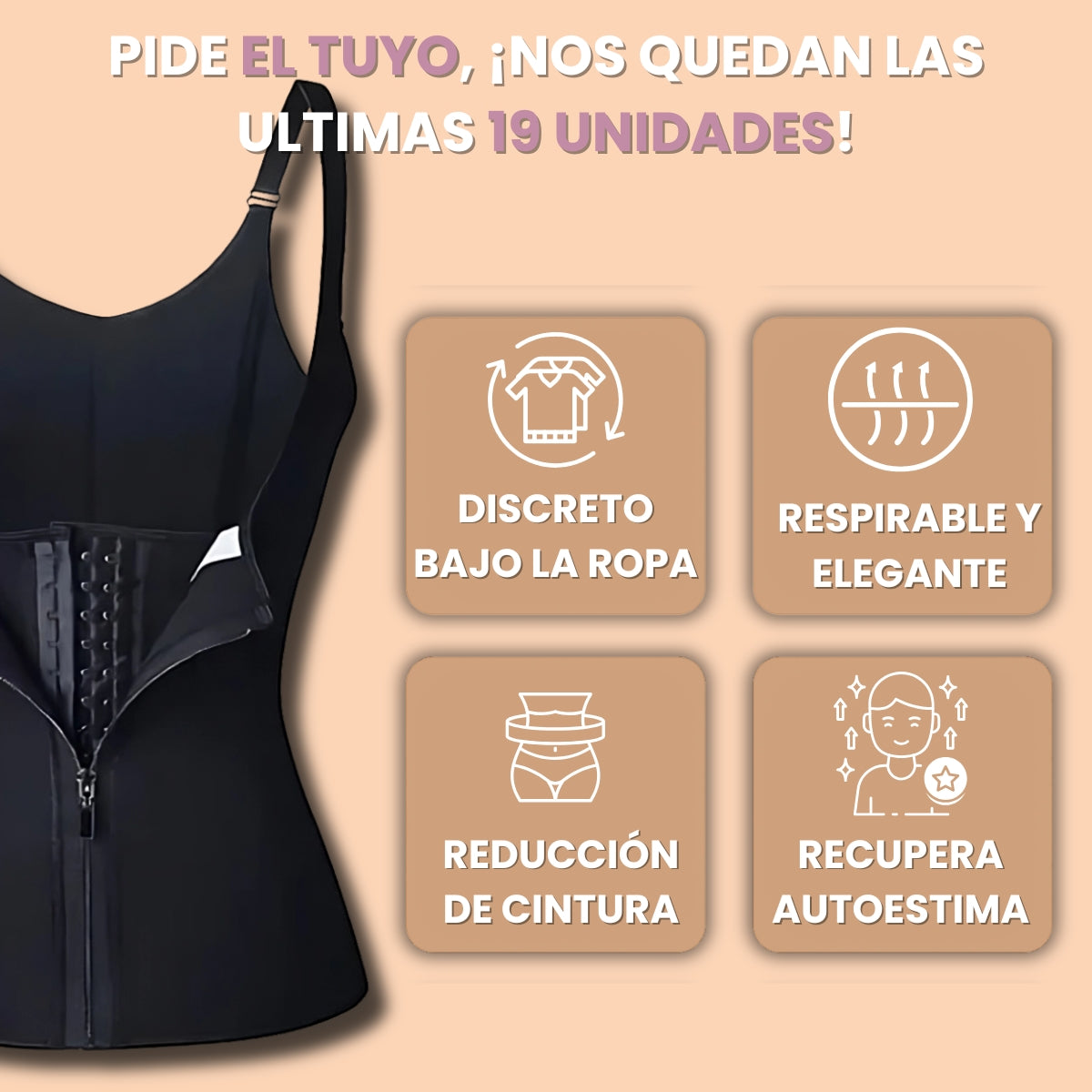 CurvaViva™ Faja Colombiana Corsé