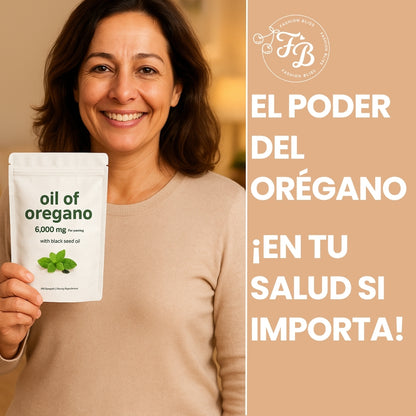 OREVIA™ Capsulas De Oregano Extra Puras