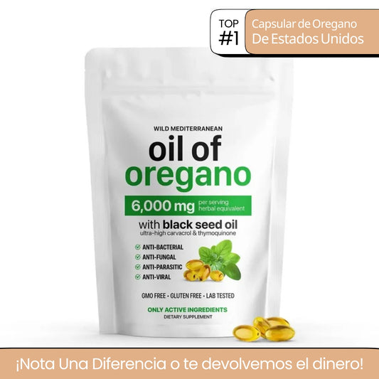 OREVIA™ Capsulas De Oregano Extra Puras